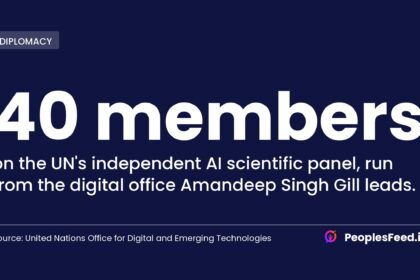 Amandeep Singh Gill leads the UN digital office behind the 40-member AI scientific panel