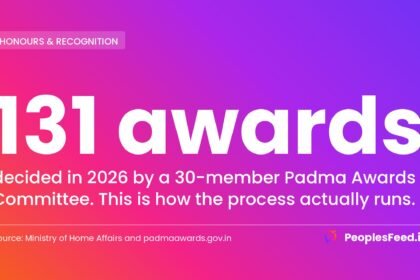 Padma Awards Committee of 30 members decided India 131 Padma honours in 2026