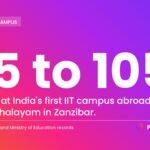 Preeti Aghalayam led IIT Madras Zanzibar from 45 students to 105 at India first campus abroad